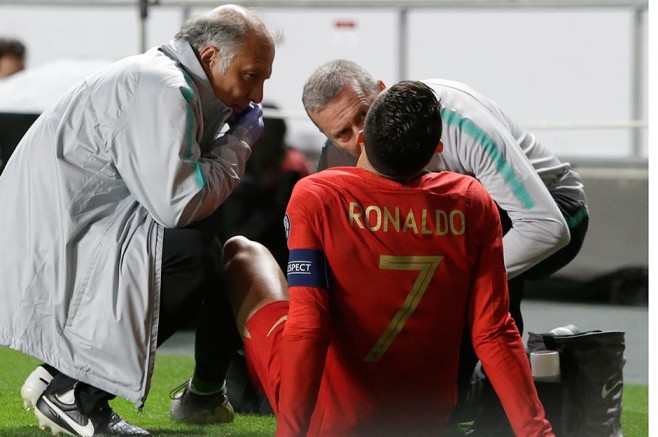 Ronaldo sakata geldi